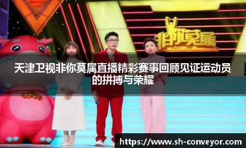 天津卫视非你莫属直播精彩赛事回顾见证运动员的拼搏与荣耀