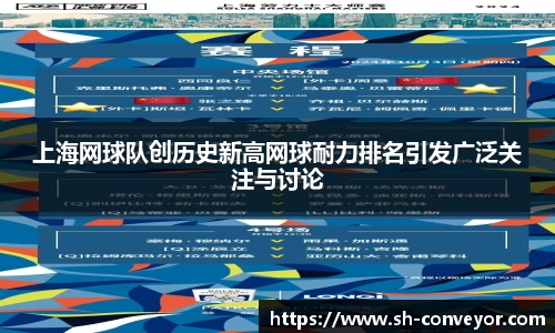 上海网球队创历史新高网球耐力排名引发广泛关注与讨论
